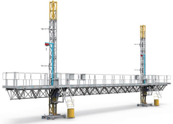 Double Mast Work Platform